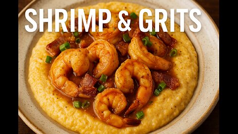 Shrimp & Grits 2.0 Creamy, Smoky, Southern Bold