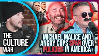 Michael Malice And Angry Cops SPAR Over POLICING In America