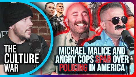 Michael Malice And Angry Cops SPAR Over POLICING In America