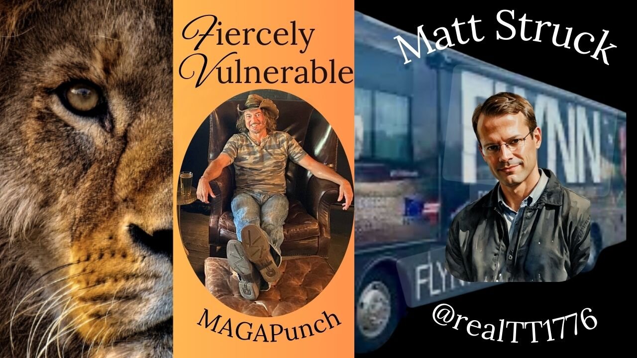 Pre-Recorded 4/1/25 Fiercely Vulnerable a conversation with Matt Struck