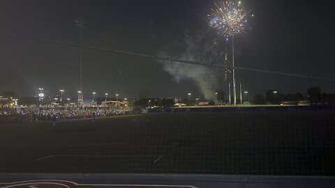 Fireworks Green Bay Rockers field