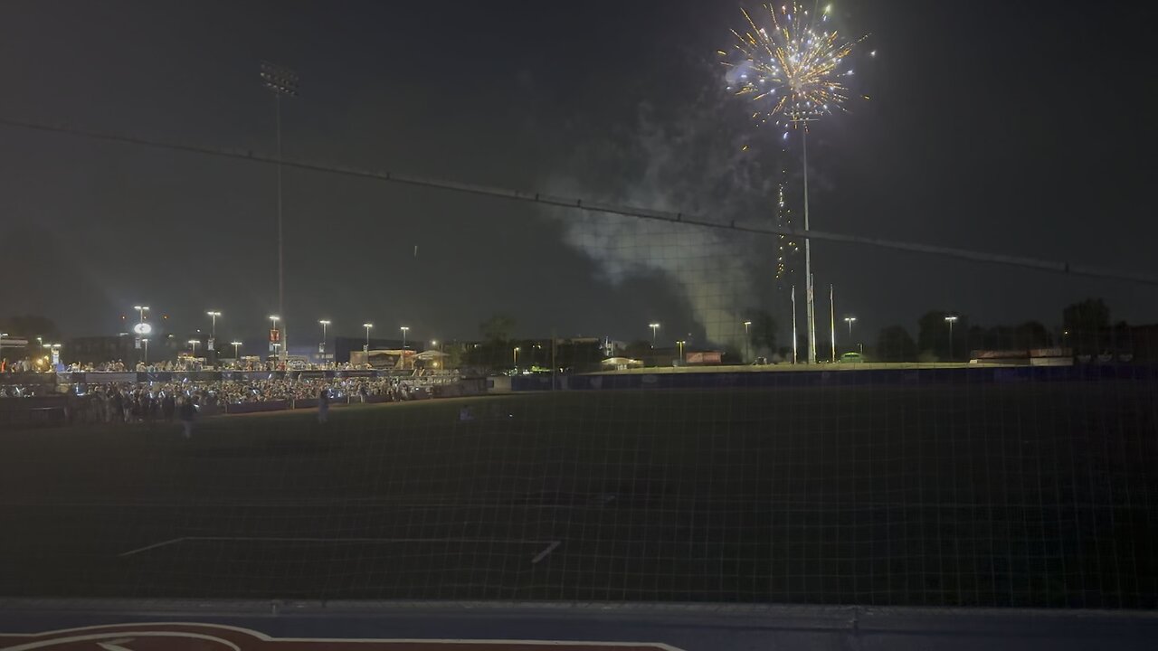 Fireworks Green Bay Rockers field