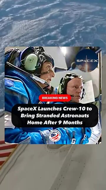 Space X to Rescue Stranded Astronauts