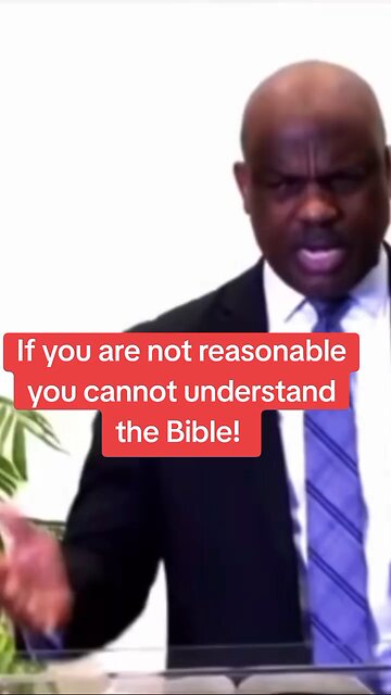 If people will reason they would understand the Bible! ⏰‼️🙏