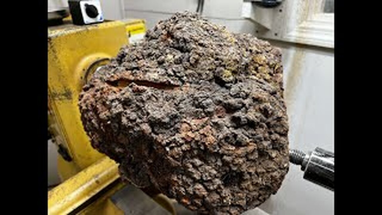 Cherry Burl Transformation into a Rustic Showpiece