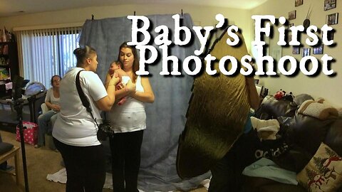 Baby Noelle's First PHOTOSHOOT!