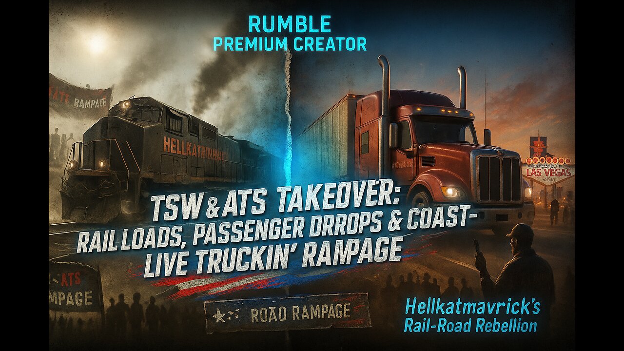 🚂🚚🛤 🌄💰TSW & ATS TAKEOVER: RAIL LOADS, PASSENGER DROPS & COAST-TO-COAST CASH GRIND 🛤 🌄
