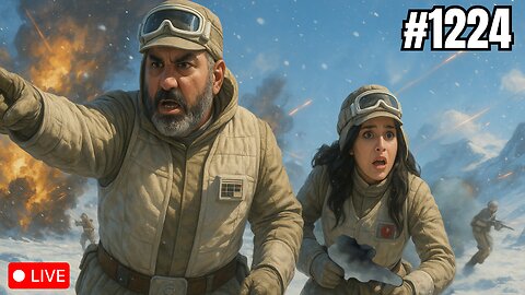 🔴COACH HOSKEES LIVE - BATTLEFIELD BATTLEFRONT WITH MERCKINMAMA (#1224)