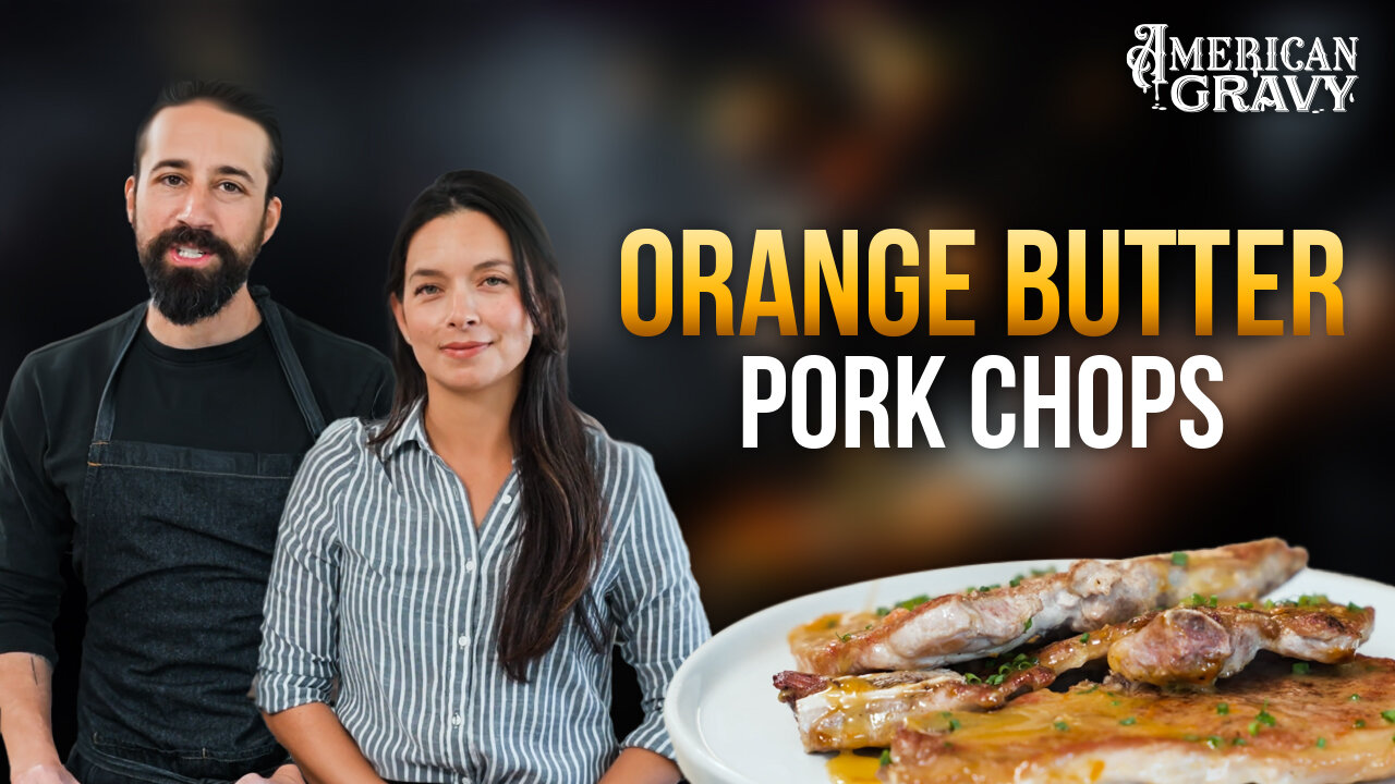 Orange Butter Pork Chops
