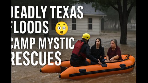 Deadly Texas Floods Hit Camp Mystic – Shocking Rescue Footage & Tragic Losses
