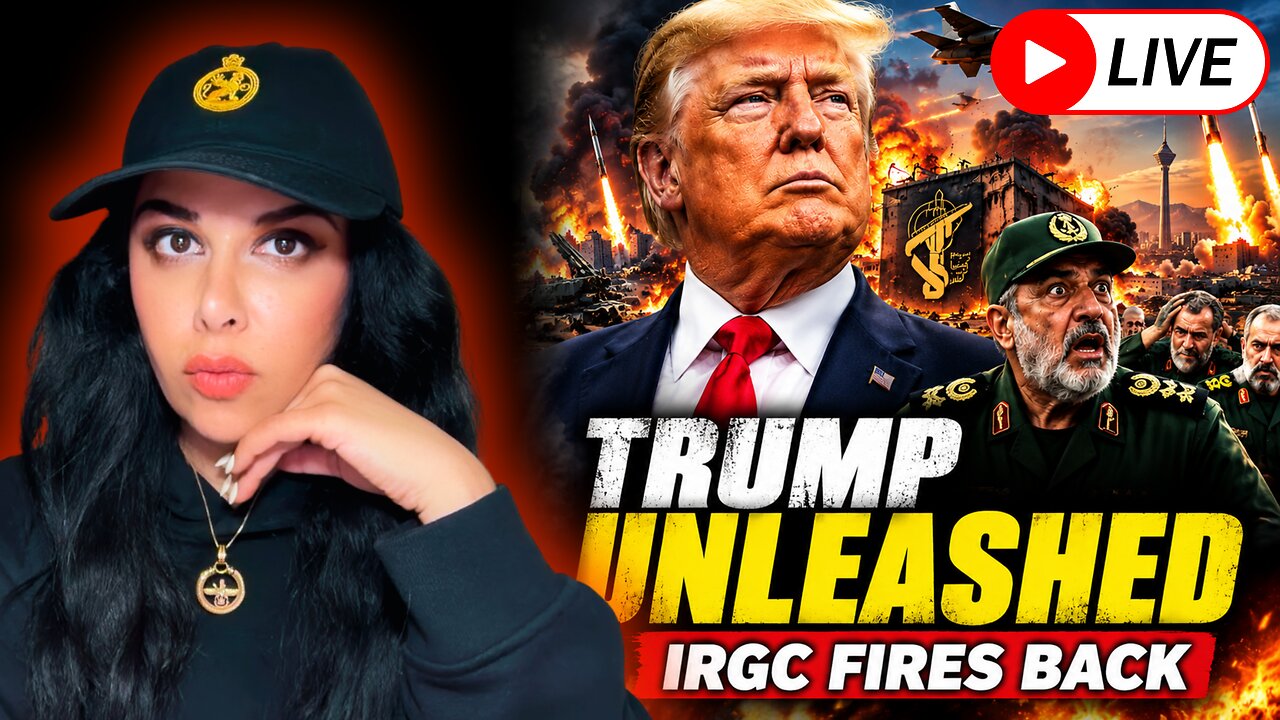 🚨 LIVE: Trump Escalates AGAIN — IRGC Under Relentless Attack as Iran Fires Back