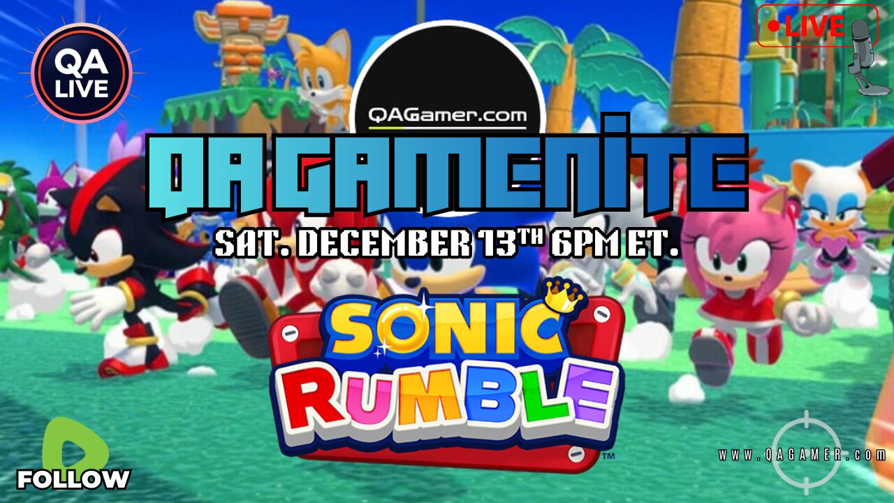🎮QAGameNite | Sonic Rumble