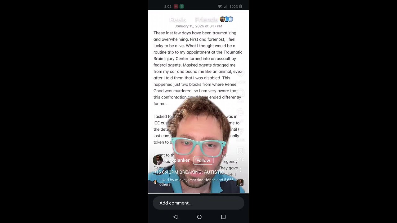 Woman's Traumatic Experience Shared