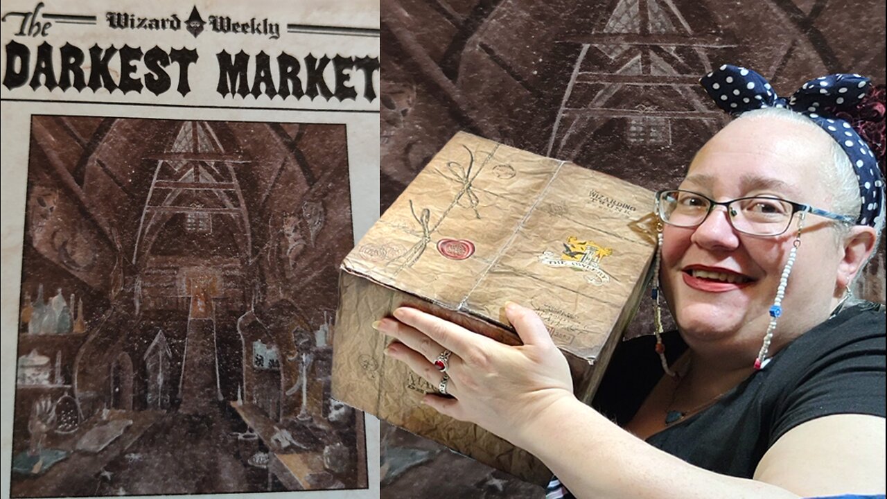 The Wizarding Trunk's High Security Vault Quarterly Box - August 2025 - The Darkest Market Unboxing