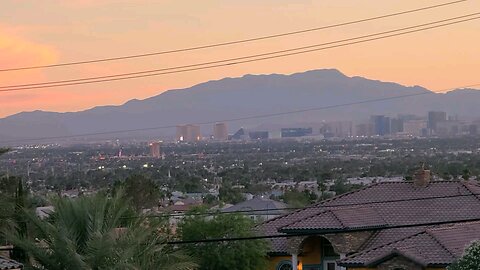 Did you SEE tonight's SCARY Friday The 13th Las Vegas sunset? Check THIS out! 06.13.2025 #follow
