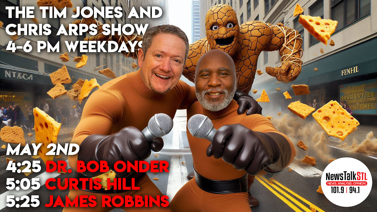 The Tim Jones and Chris Arps Show 05.02.2025 Dr. Onder | Curtis Hill | James Robbins