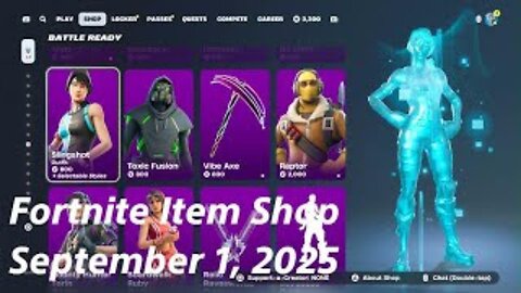 Fortnite Item Shop|September 1, 2025
