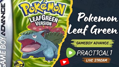 Pokemon Leaf Green on Gameboy Advance