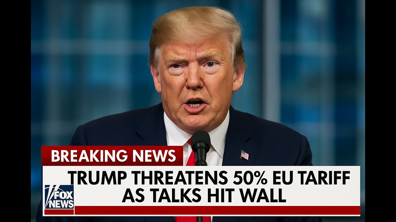 BREAKING: Trump threatens 50% EU tariff as talks hit wall