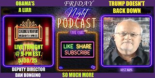 FRIDAY NIGHT PODCAST OF THE CONSERVATIVE VIEWPOINT: LIVE TONIGHT AT 9PM EST.