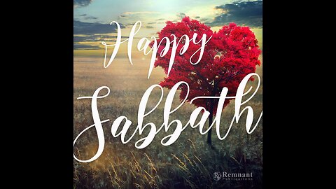 Happy Sabbath