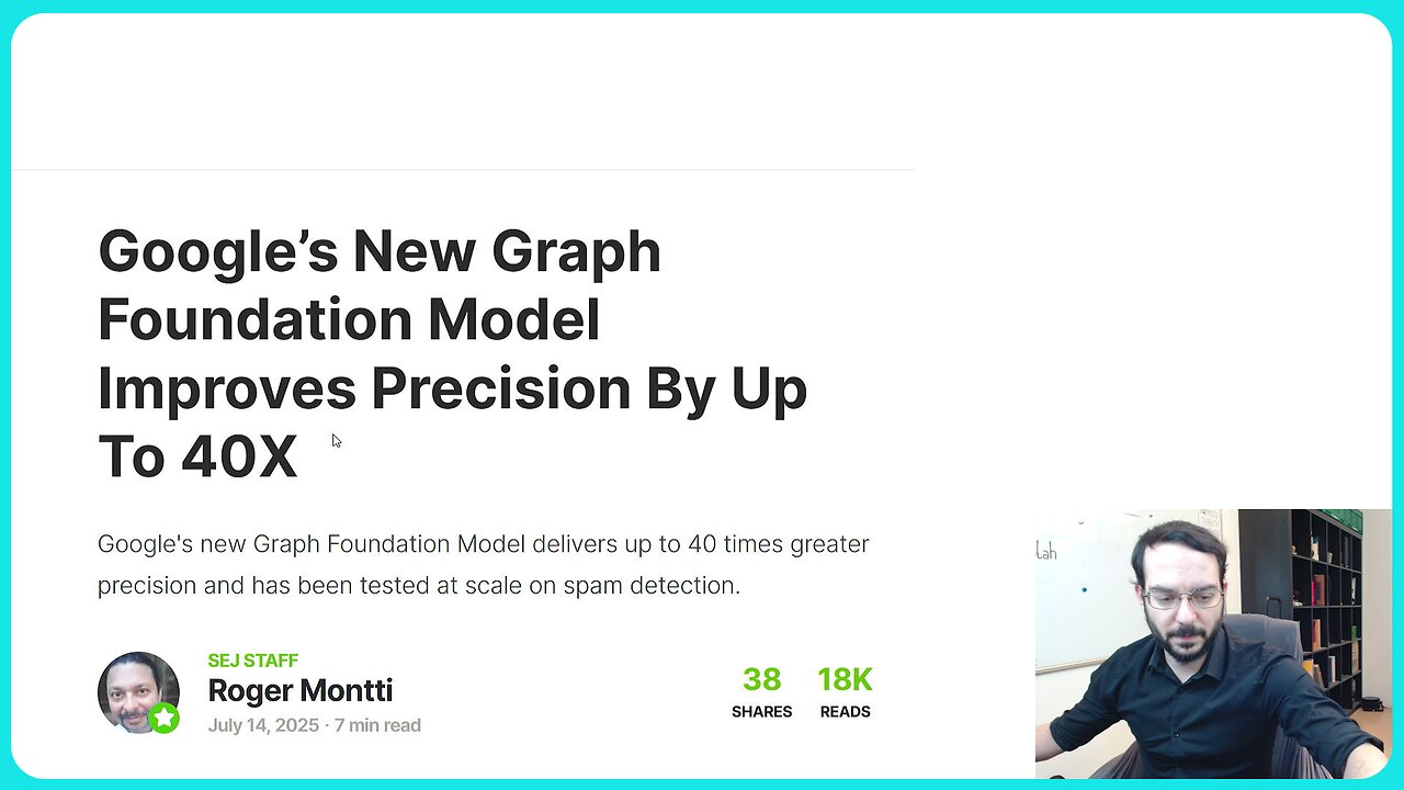 Google’s New Graph Foundation Model Improves Precision By Up To 40X - Article Review