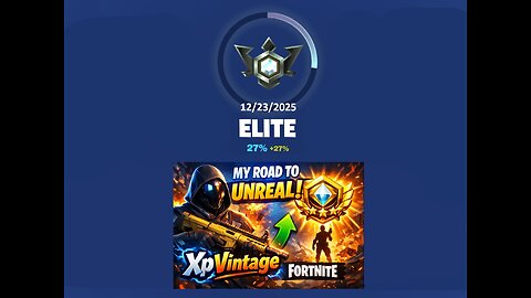 XPVINTAGE - 12/24/2025 - My Ranked Journey - Can a Mid - Age Grandpa Gamer Reach Unreal in BR ZB?