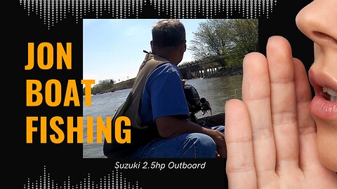 Suzuki 2.5hp Outboard Motor and Jon Boat Outing #mobile #fishing #livestream