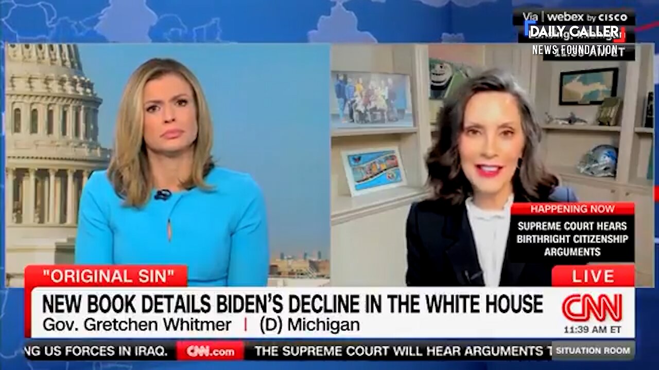 Whitmer Dodges CNN Questions on Biden’s Mental Fitness