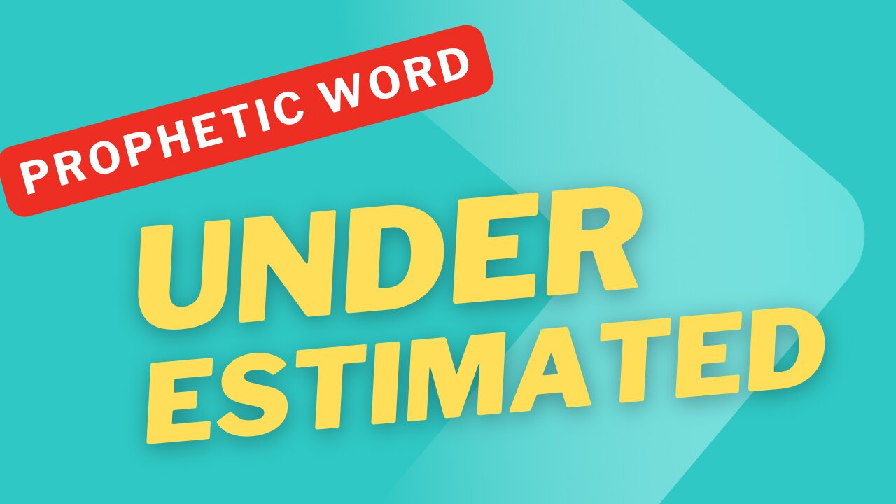 Prophetic Word — Underestimated