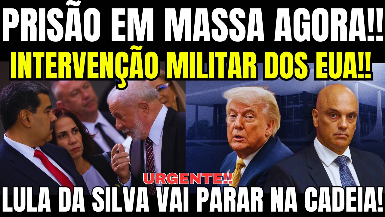 BOMBA!! GENERAL PRESO AGORA!! TRUMP AUTORIZA AÇÃO MILITAR! LULA, MADURO e MORAES DESESPERADOS!