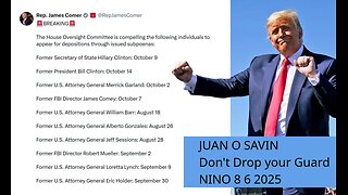 JUAN O SAVIN- Don't Drop your Guard- NINO 8 6 2025