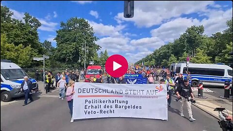 24.05.2025 - Deutschland steht auf - Demo am Brandenburger Tor - Berlin