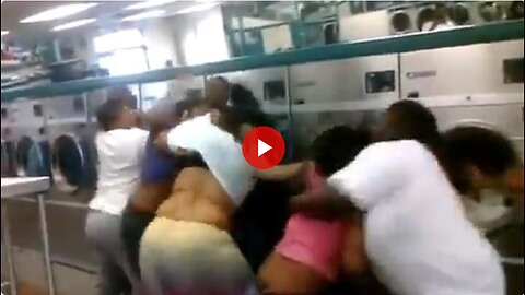 What the hell is so important that you need to brawl over it at public laundry? Guess who