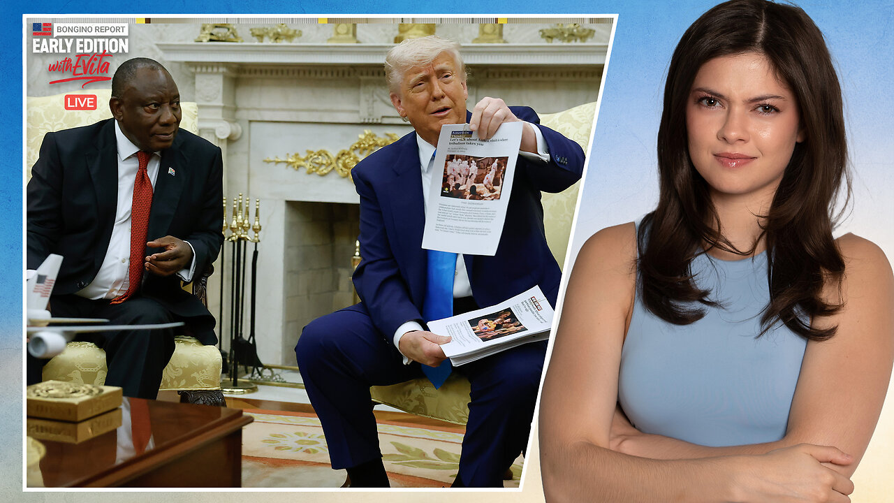 Trump Nukes Ramaphosa with White Genocide Proof: Evita + Jack Posobiec - BR Early Edition (Ep.209)