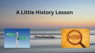 A Little Bit Of History