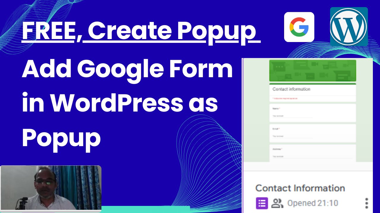How to Add Google Form in WordPress Popup (Step by Step Tutorial) | CodePress Academy