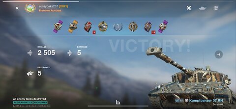 Spray and Prey: Kamfpanzer 07 RH