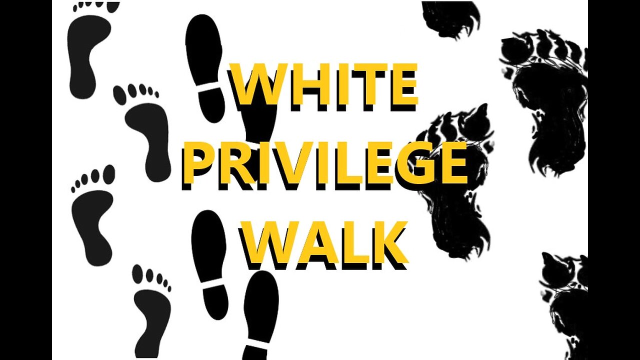 WHITE PRIVILEGE WALK (Lyric Video) - The Shadow Banned