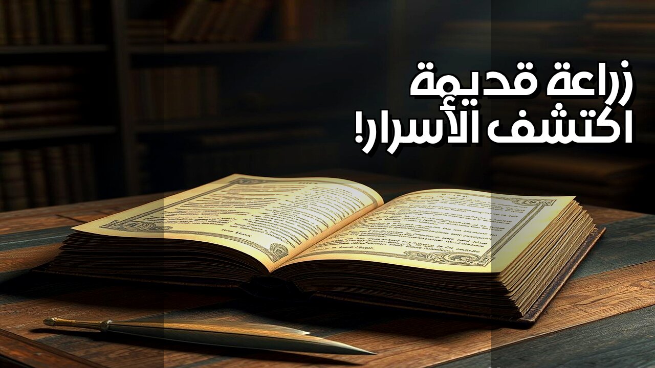 أسرار الزراعة القديمة هل أخفوا محاصيل فائقة؟