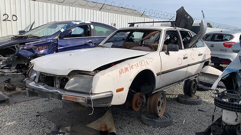 1982 Citroen CX Pallas IE Junkyard Tour