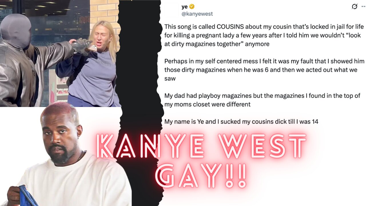 KANYE WEST IS GAY!!