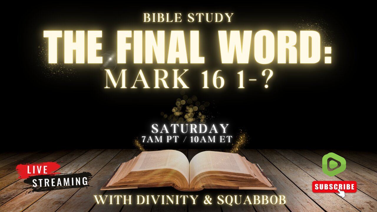 THE FINAL WORD ON THE ENDING OF MARK