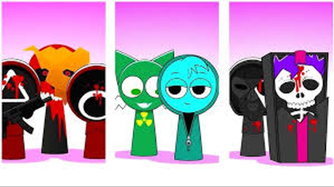 Sprunki OC Mroona and Wyrum Retake and Mili and GF Retake Phase 2 VS Phase 3 VS Phase 4 #squidgame