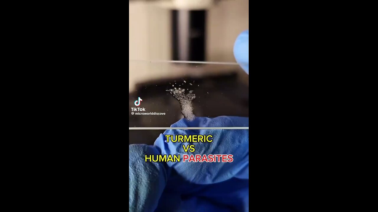 Did you know that Turmeric is an anti-parasitic?