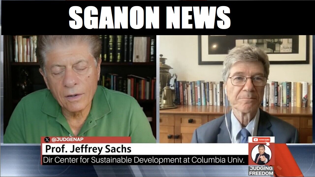 JUDGING FREEDOM W/ PROF JEFFREY SACHS RECAP INTERVIEW W/ LAVROV AND CEASE FIRE. SGANON NEWS