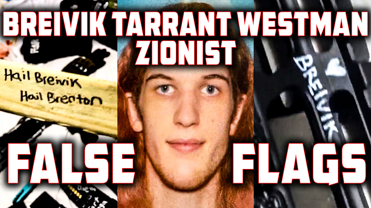 Robin Westman, Baruch Goldstein, Anders Brevik, Brenton Tarrant FalseFlag Zionist Shootings EXPOSED!