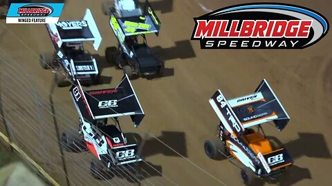 Sprint Cars At Millbridge Speedway (8/13/2025)