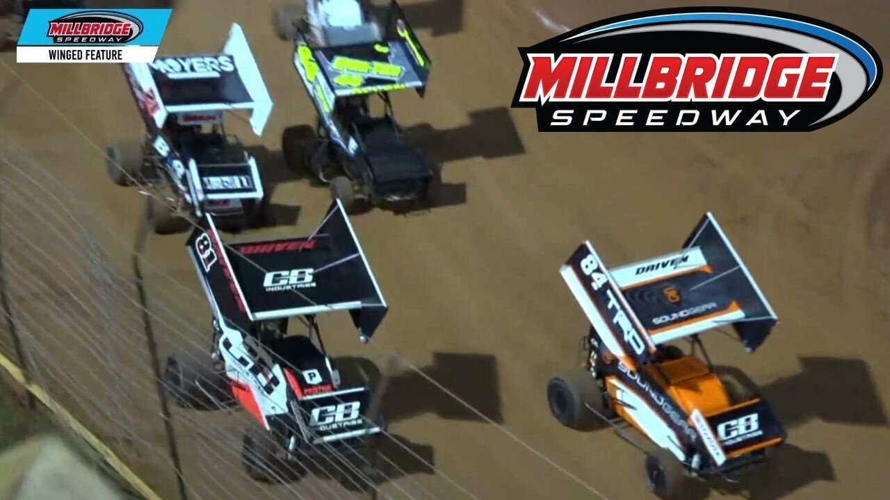 Sprint Cars At Millbridge Speedway (8/13/2025)