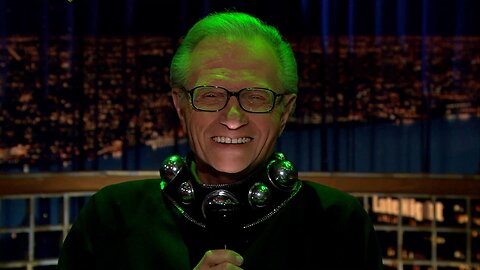Larry King Shines Bright from the Rafters on Conan